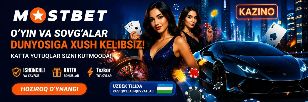 mostbet uzbekistan kazino