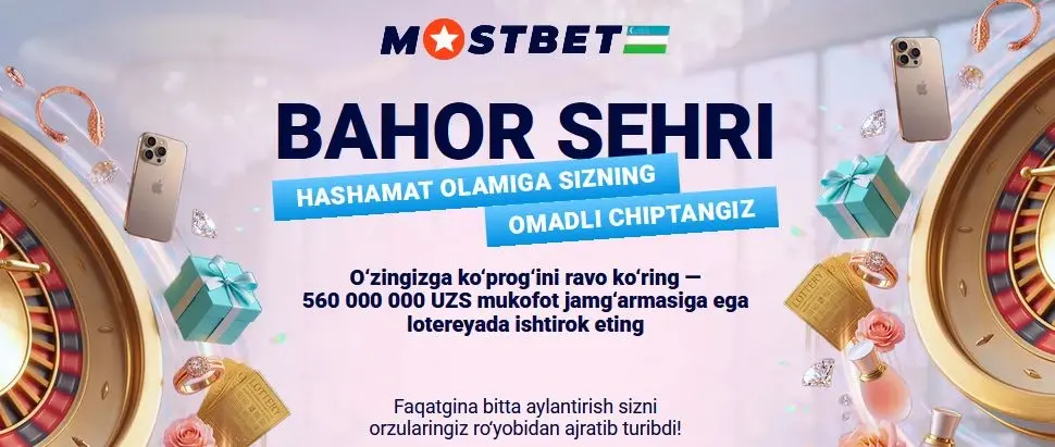 mostbet hisob ochish